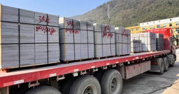 运城 芝麻灰地铺石出货日常