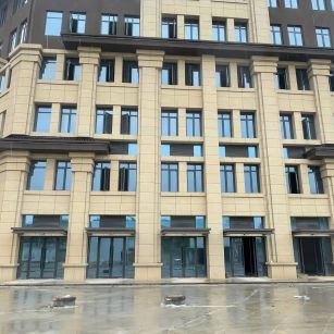 运城 黄金麻花岗岩荔枝面小区外墙干挂