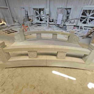 运城 芝麻灰花岗岩异形加工-拱桥，石桥