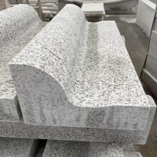 运城 白麻花岗岩S型路沿石，路侧石，马路牙子等