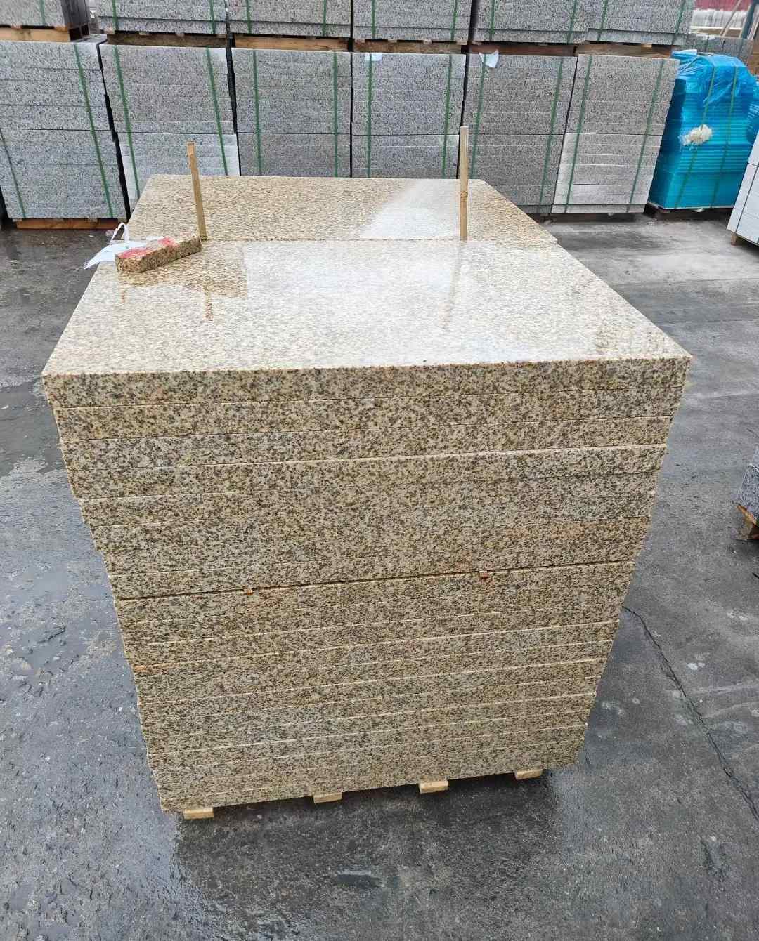 运城 湖北黄金麻花岗岩石材荔枝面外墙石材