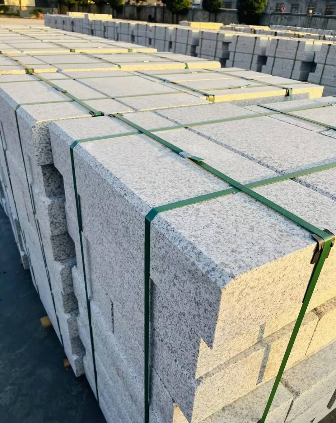 运城 白麻花岗岩路沿石，马路牙子，路缘石，平石，立缘石等