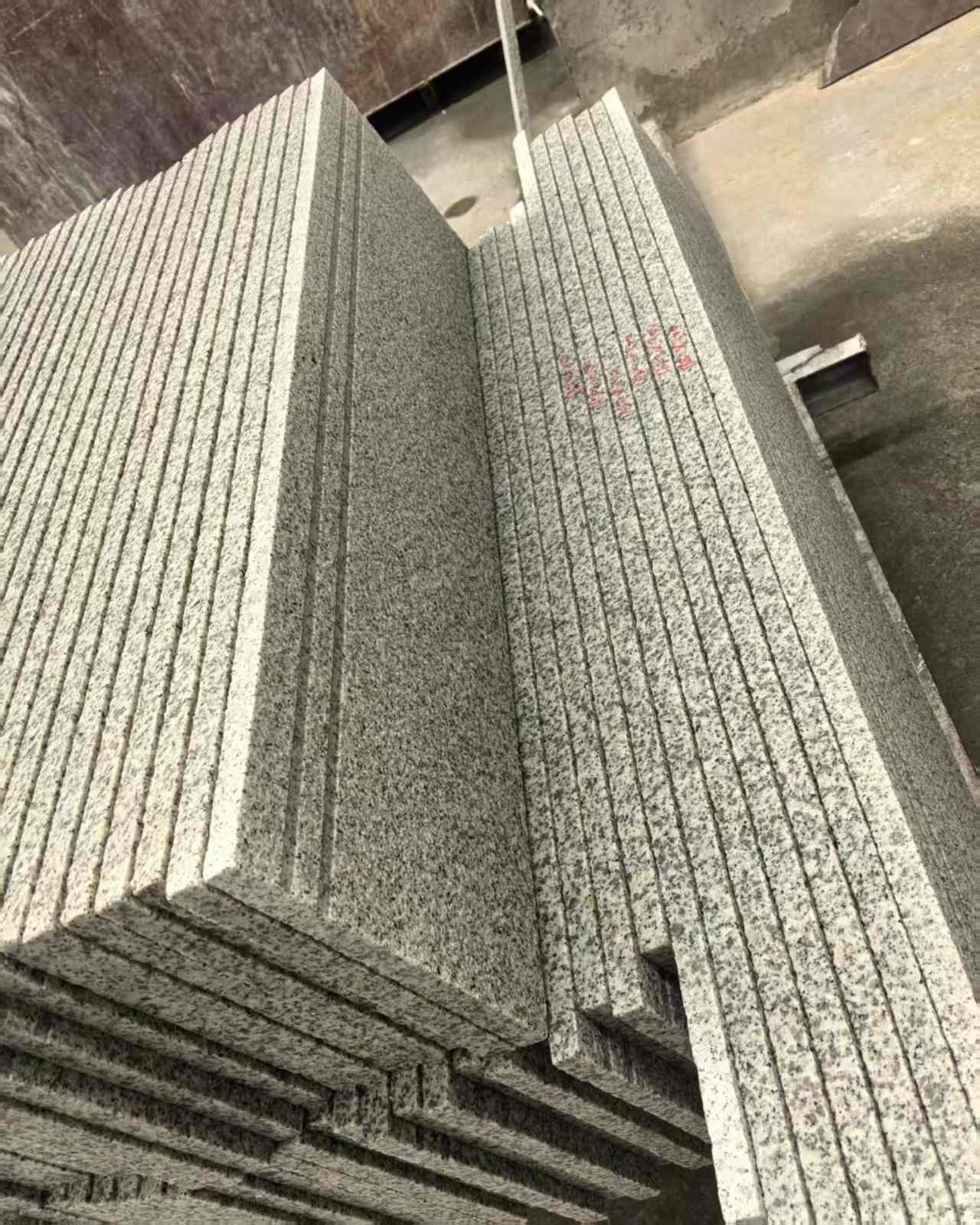 运城 白麻荔枝面花岗岩楼梯踏步