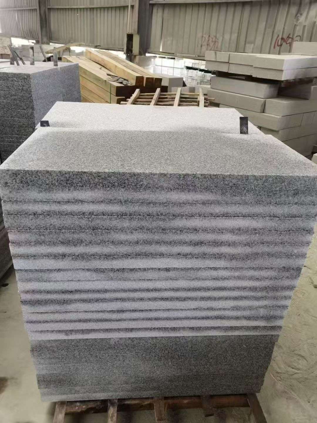 运城 芝麻白5公分火烧地铺成品，900*400，规格可定制